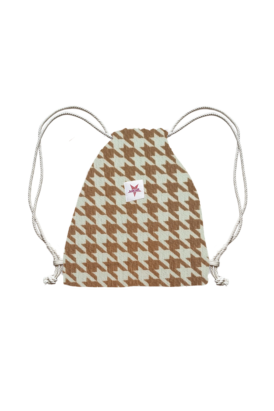 حقيبة محب Houndstooth macchiato