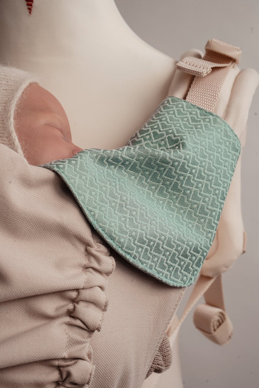 Schultergurtschoner Heart2Heart Mint - KOKADI